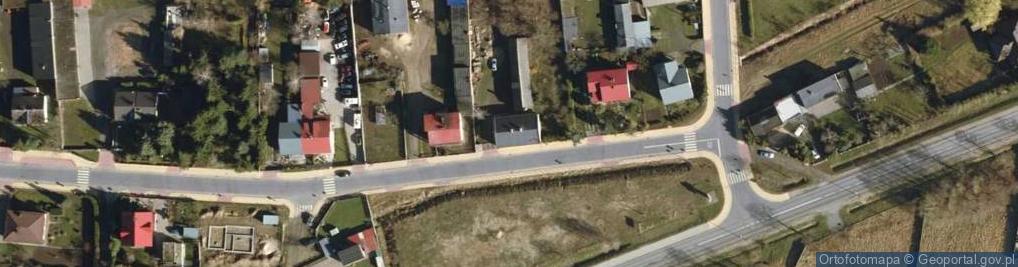 Zdjęcie satelitarne Nagórna ul.