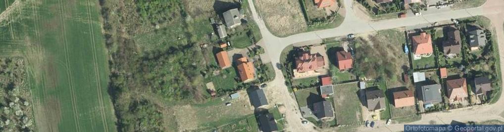 Zdjęcie satelitarne Na Skarpie ul.