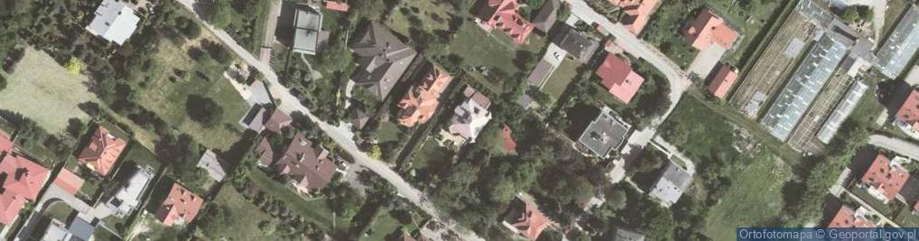 Zdjęcie satelitarne Na Wierzchowinach ul.