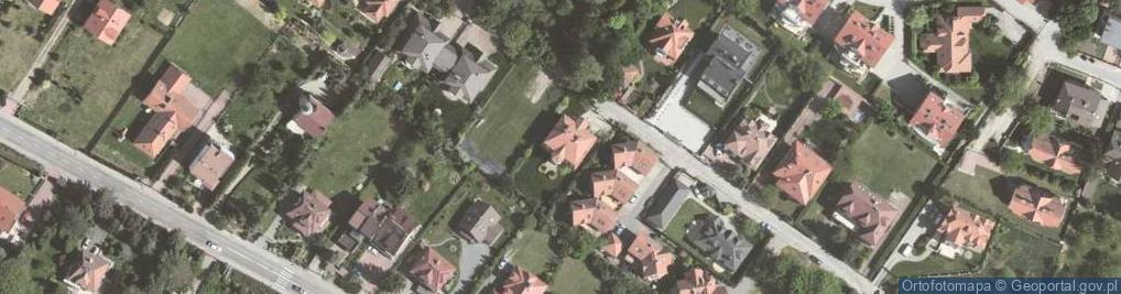 Zdjęcie satelitarne Na Wierzchowinach ul.