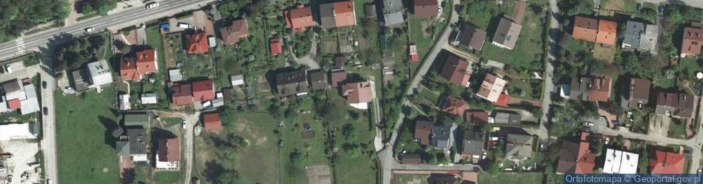Zdjęcie satelitarne Na Wirach ul.