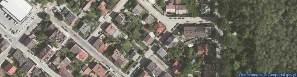Zdjęcie satelitarne Na Zrębie ul.