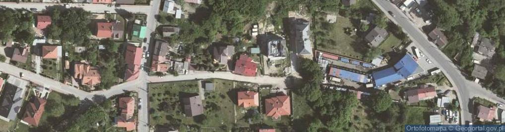 Zdjęcie satelitarne Na Łuku ul.
