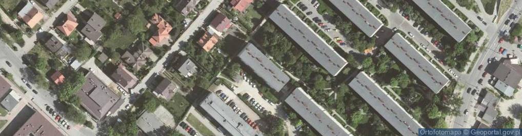 Zdjęcie satelitarne Na Kozłówce ul.