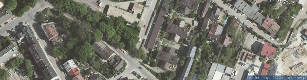 Zdjęcie satelitarne Na Dołach ul.