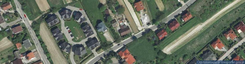 Zdjęcie satelitarne Na Zielonki ul.