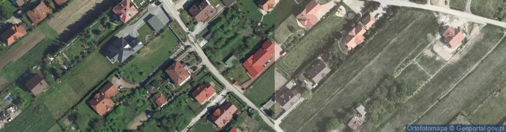 Zdjęcie satelitarne Na Polach ul.