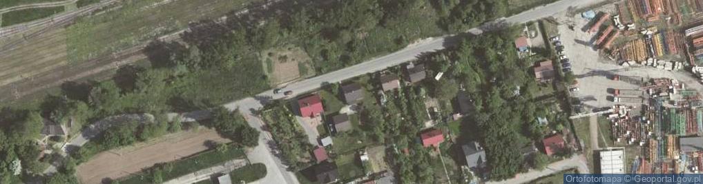 Zdjęcie satelitarne Na Załęczu ul.