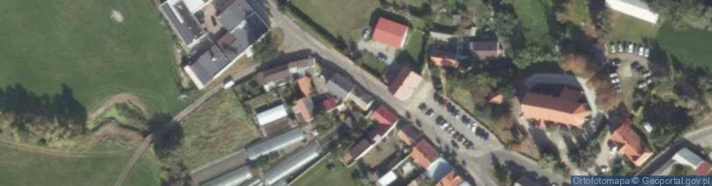 Zdjęcie satelitarne Nawrockiego, ks. ul.