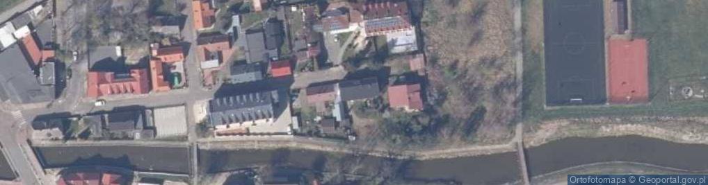 Zdjęcie satelitarne Nad Ujściem ul.