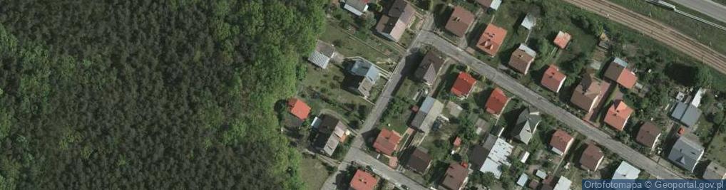 Zdjęcie satelitarne Narodowej Organizacji Wojskowej ul.