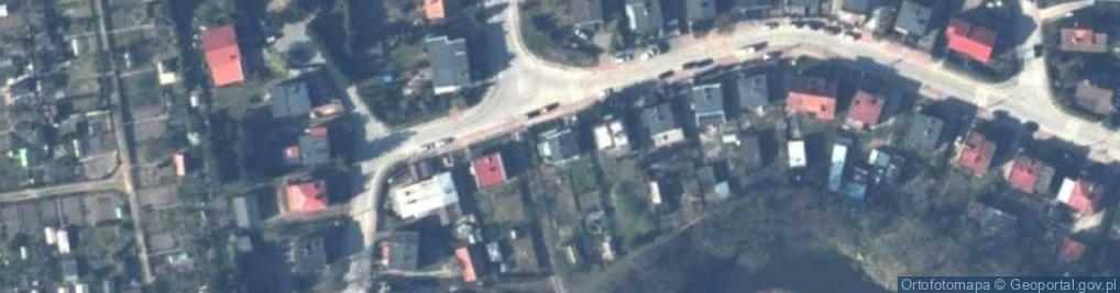 Zdjęcie satelitarne Nad Łyną ul.