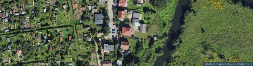 Zdjęcie satelitarne Nad Łyną ul.