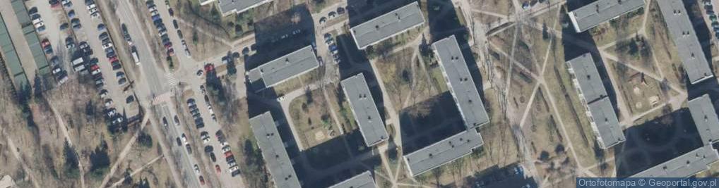 Zdjęcie satelitarne Nastrojowa ul.
