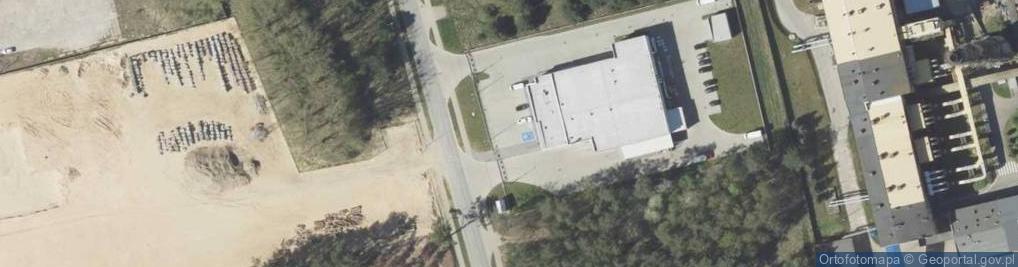 Zdjęcie satelitarne Narodowych Sił Zbrojnych ul.