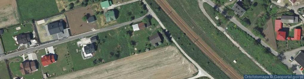 Zdjęcie satelitarne Nad Stacją ul.