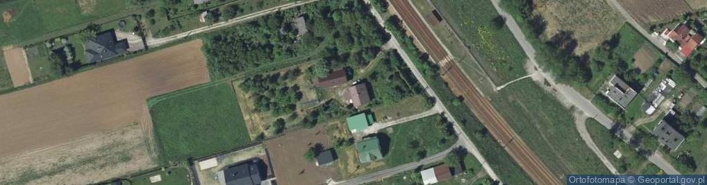 Zdjęcie satelitarne Nad Stacją ul.