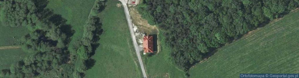 Zdjęcie satelitarne Na Leśnym Stoku ul.
