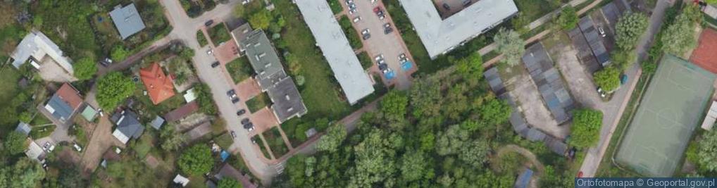 Zdjęcie satelitarne Na Skraju ul.