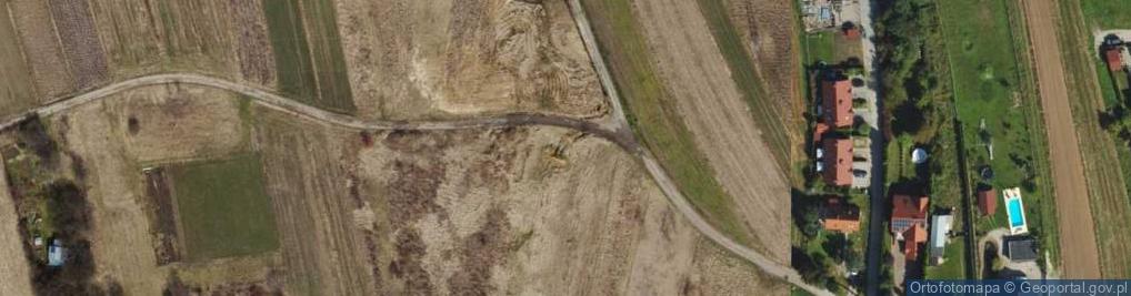 Zdjęcie satelitarne Na Brzezie ul.