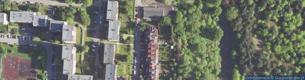 Zdjęcie satelitarne Nad Przemszą ul.