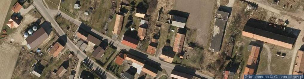 Zdjęcie satelitarne Naborów ul.