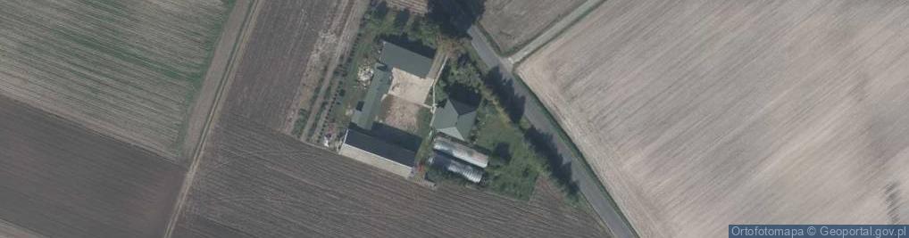 Zdjęcie satelitarne Nabróż-Kolonia ul.