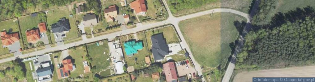 Zdjęcie satelitarne Nagórki-Jabłoń ul.