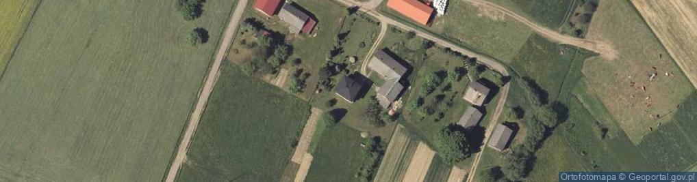 Zdjęcie satelitarne Nagórzany ul.