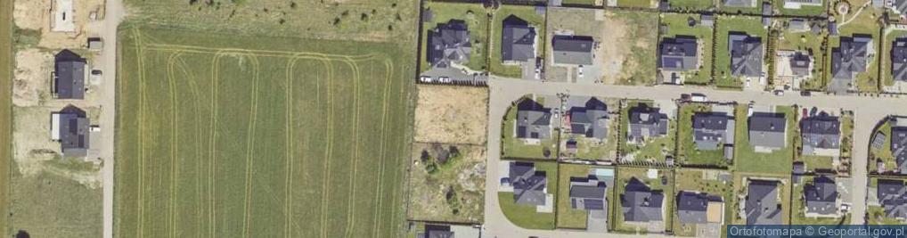 Zdjęcie satelitarne Na Wzgórzu ul.