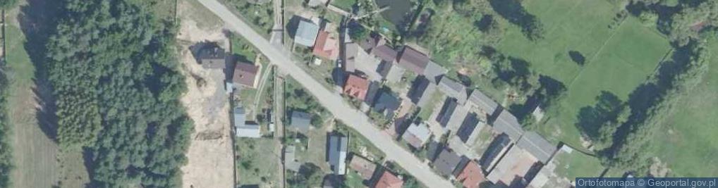 Zdjęcie satelitarne Napęków ul.