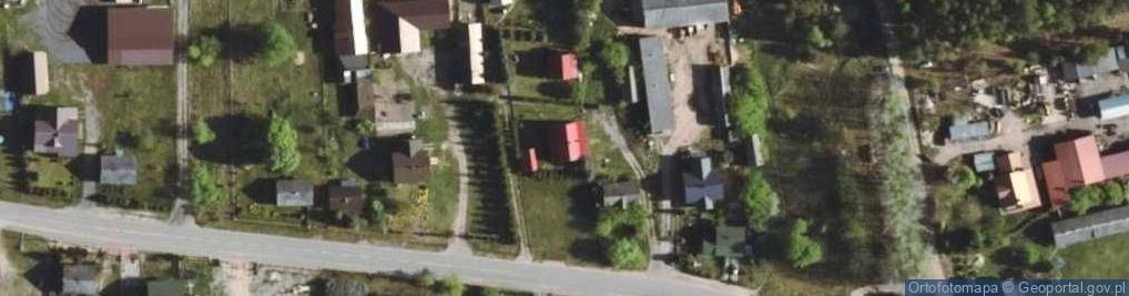 Zdjęcie satelitarne Napiórki Ciężkie ul.