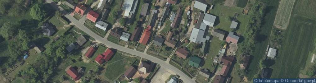 Zdjęcie satelitarne Narol-Wieś ul.