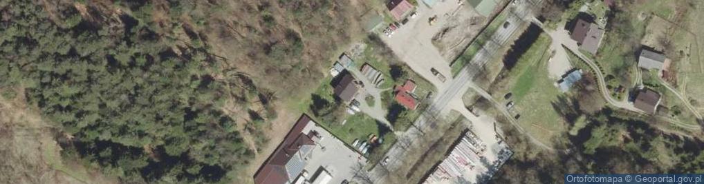 Zdjęcie satelitarne Naściszowa ul.