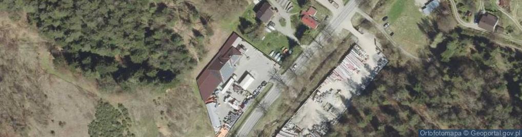 Zdjęcie satelitarne Naściszowa ul.