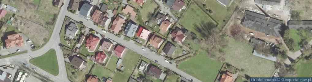 Zdjęcie satelitarne Nad Łubinką ul.