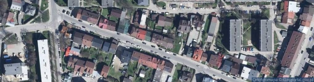 Zdjęcie satelitarne Na Równi ul.