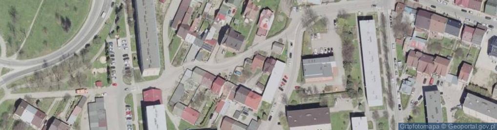 Zdjęcie satelitarne Na Równi ul.