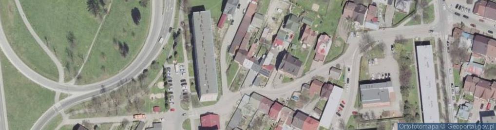 Zdjęcie satelitarne Na Równi ul.