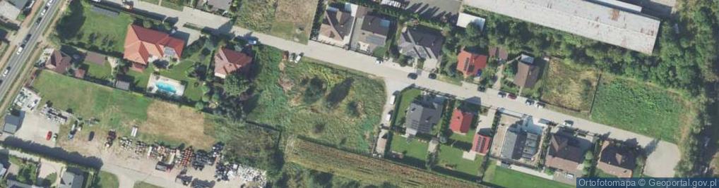 Zdjęcie satelitarne Na Skraju ul.
