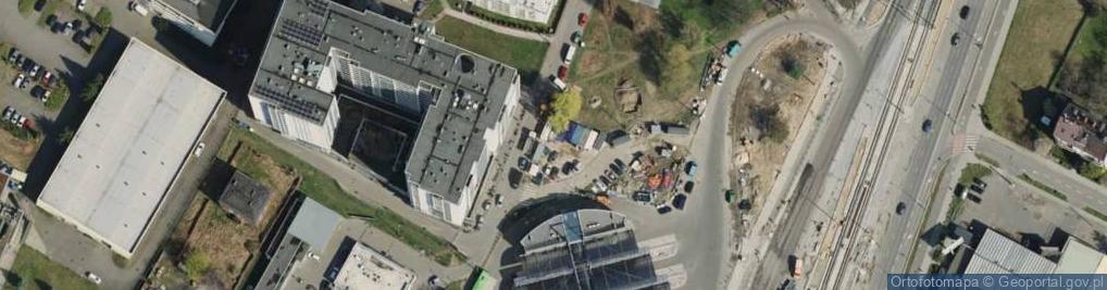 Zdjęcie satelitarne Na Miasteczku ul.