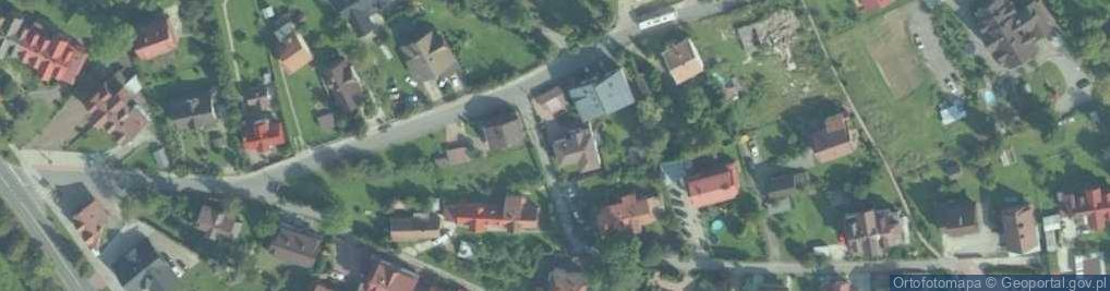 Zdjęcie satelitarne Na Banię ul.