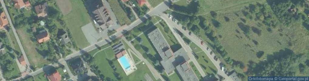 Zdjęcie satelitarne Na Banię ul.