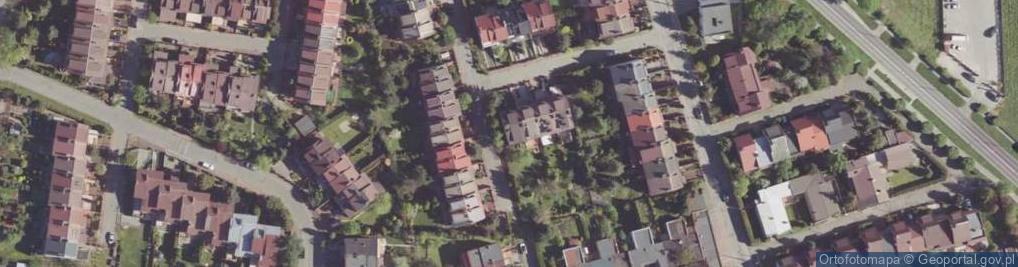 Zdjęcie satelitarne Na Stoku ul.