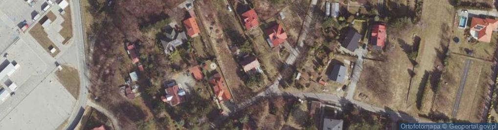 Zdjęcie satelitarne Na Skały ul.