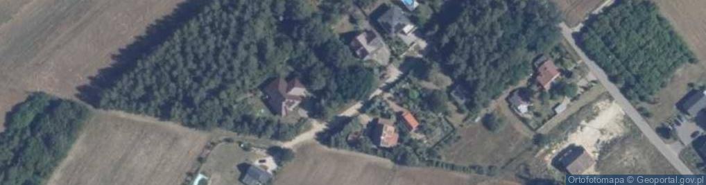 Zdjęcie satelitarne Na Uboczu ul.