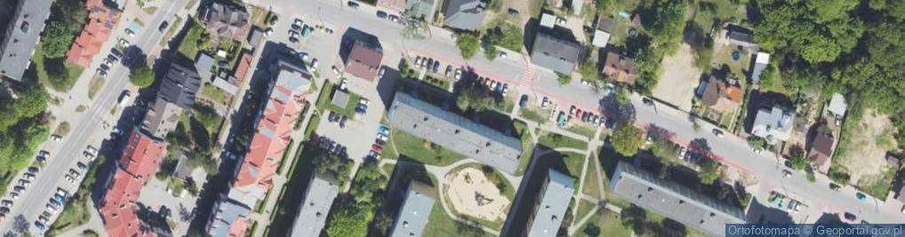 Zdjęcie satelitarne Narutowicza Gabriela ul.