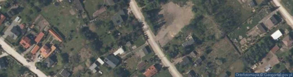 Zdjęcie satelitarne Na Piaski ul.
