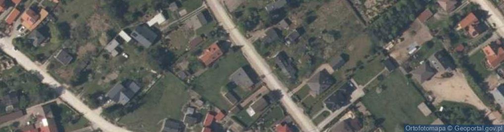 Zdjęcie satelitarne Na Piaski ul.