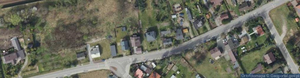 Zdjęcie satelitarne Napoleońska ul.